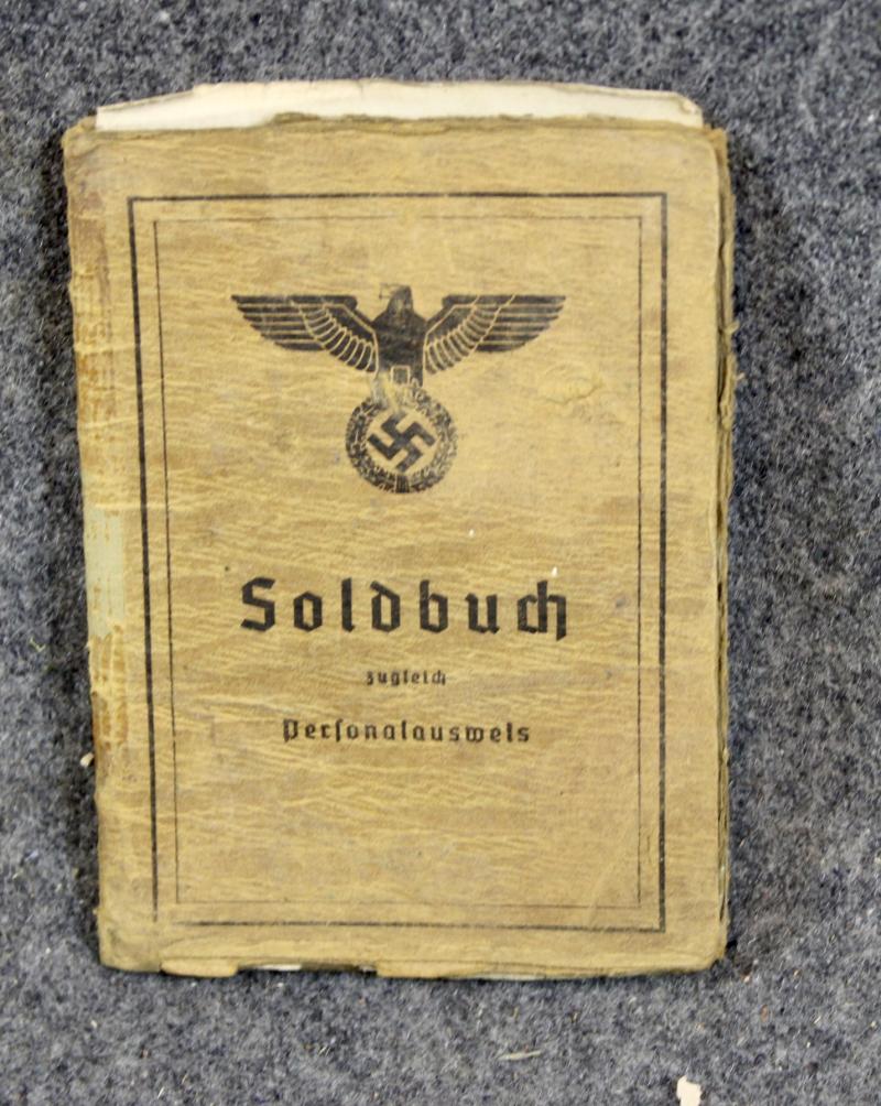 German Army Soldbuch Number 1880
