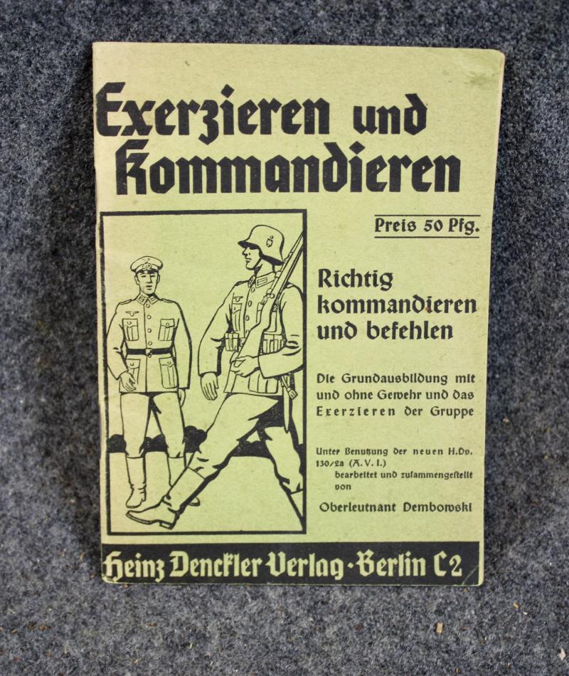 German Army Instructors Book