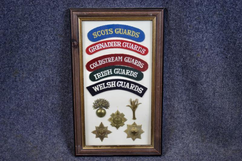 British Guard Regimental Cap Badges & Shoulder Titles
