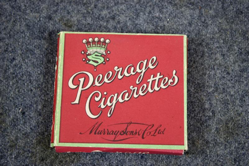 British Vintage  Peerage Cigarettes