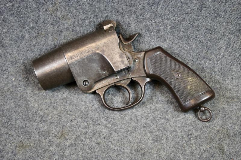 British Deactivated No2 MK1 Flare Pistol