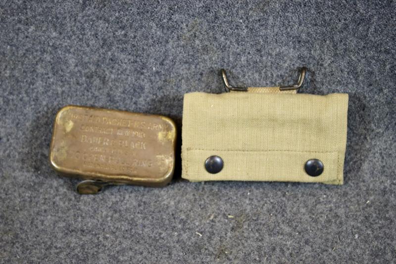 U.S. M1910 Field Dress Pouch & Carlisle Field Dressing