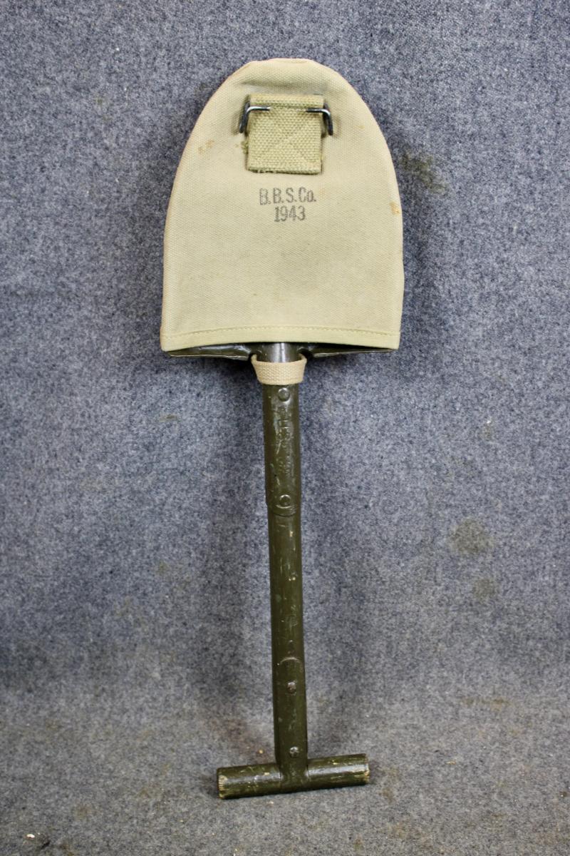 U.S. M1910 T- Handle Entrenching tool & Carrier