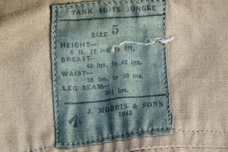 Briitish Tank Jungle Suit