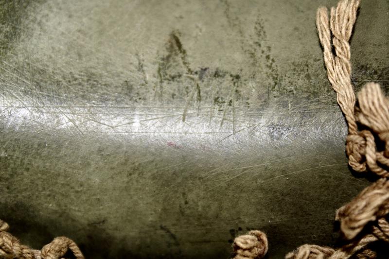 U.S. M1 Fixed Bale Helmet & Camouflage Netting