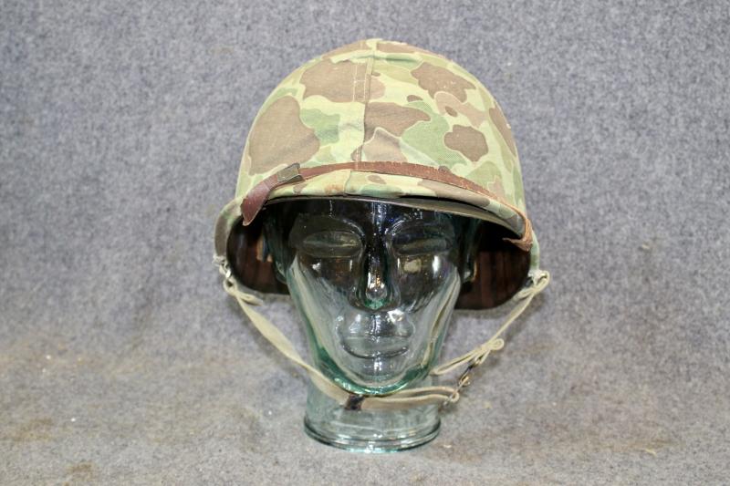U.S. M1 Swivel Bale Helmet & Marine Corps Helmet Cover