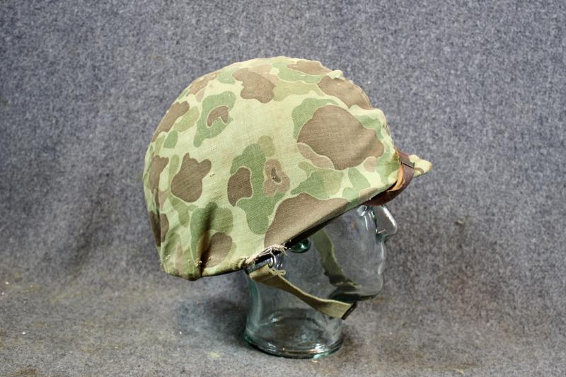 U.S. M1 Swivel Bale Helmet & Marine Corps Helmet Cover