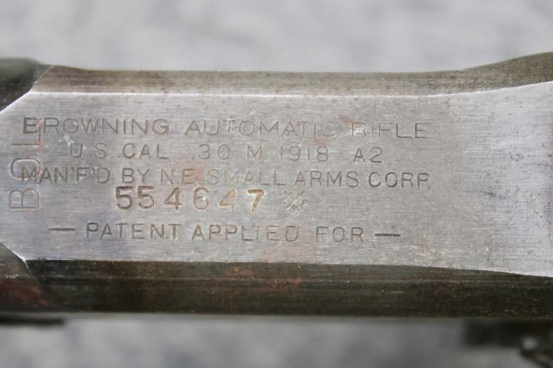 U.S. M1918A2 Browning Automatic Rifle ( Pre-EU/UK Deactivation )