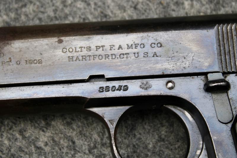 U.S. Colt M1902 Military Model ( Pre-EU/UK Deactivation )