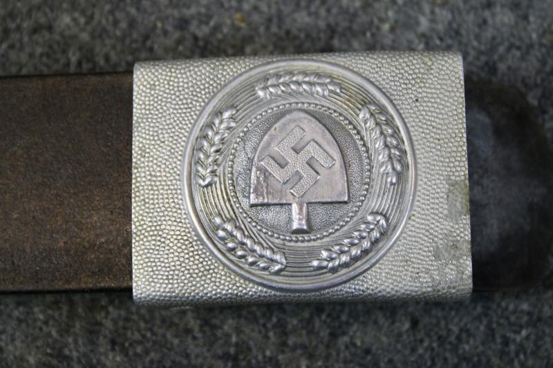 German RAD Belt & Buckle