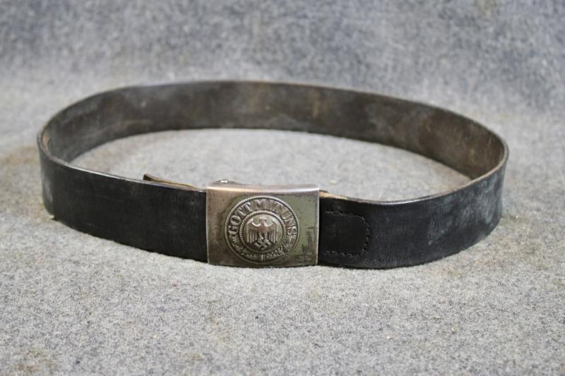 German Army Steel Belt & Buckle