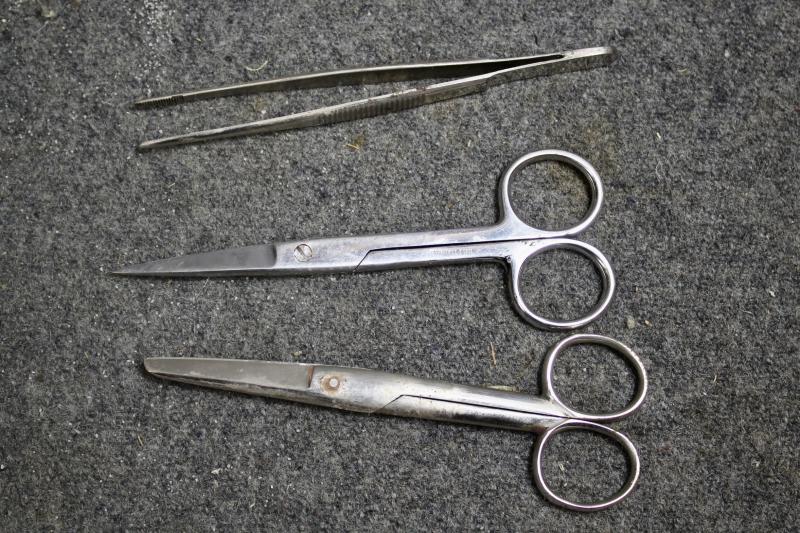 German Medical Pouch & Contents