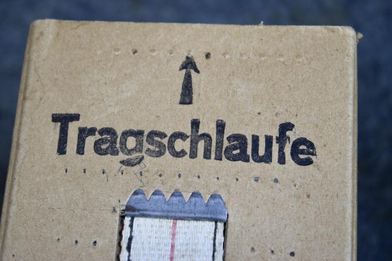 German Cardboard Rifle Ammunition Container