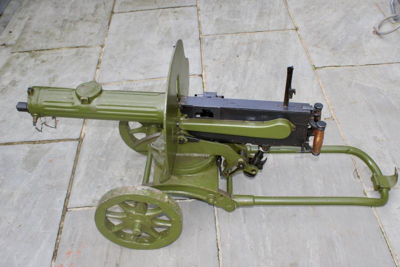 Russian/Soviet Maxim M1910 HMG. ( Pre-EU/UK Deactivation )