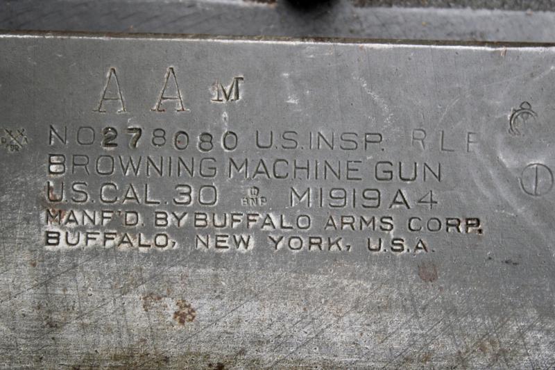 U.S. Buffalo Arms M1919A4 Machine Gun. ( Pre-EU/UK Deactivation )