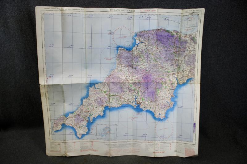 RAF MAP South West England