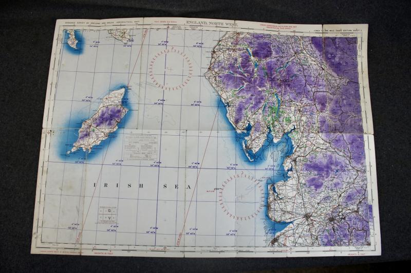 RAF Map North West England