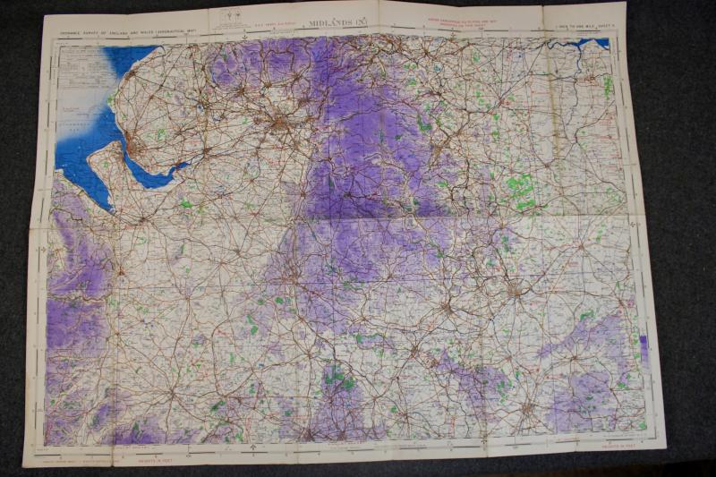 RAF MAP North Midlands