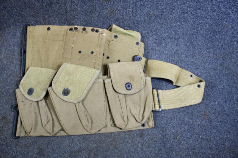 U.S. M1918 Browing Automatic Rifle Magazine Belt