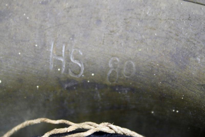 British Made MK1 Type B U.S. Brodie Helmet