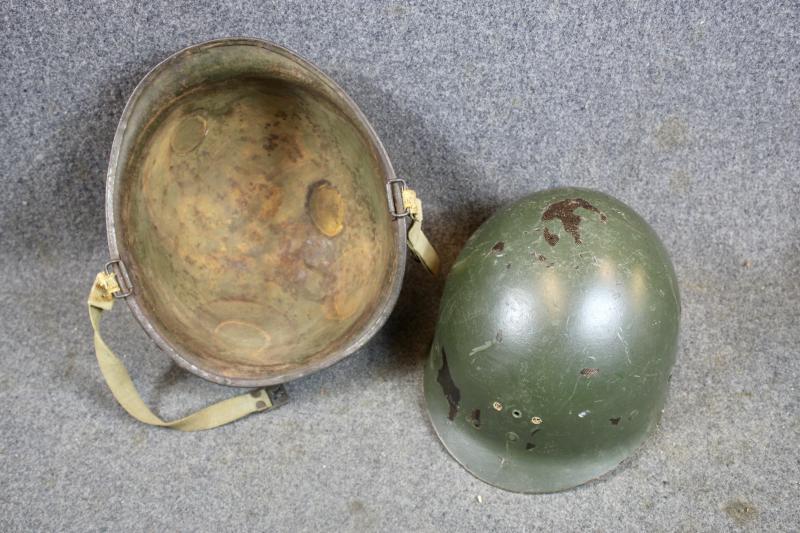 U.S. M1 Front Seamed Swivel Bale Helmet