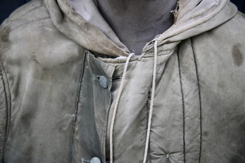 German Mouse Grey Reversible Parka