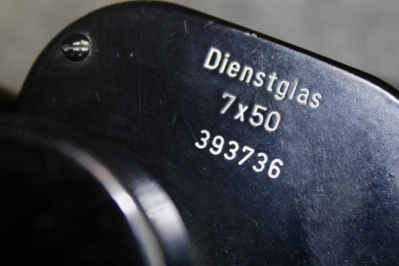 German 7x50 Binoculars & Presstoff Carrying Case