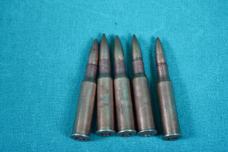 Inert Russian/Soviet 7.62mm Rounds