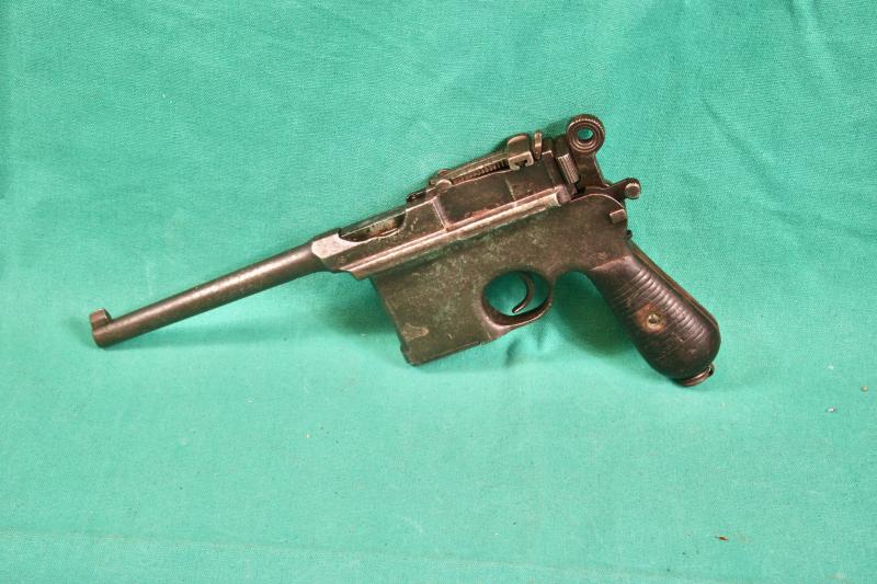 German Slab-Side C96 Pistol.     ( Pre-EU/UK Deactivation )