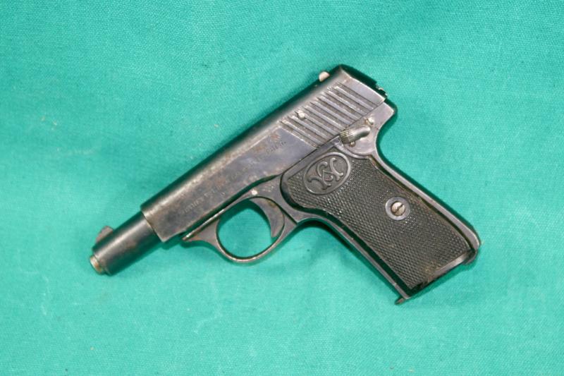 German Walther Model 7 Pistol.      ( Pre-EU/UK Deactivation )