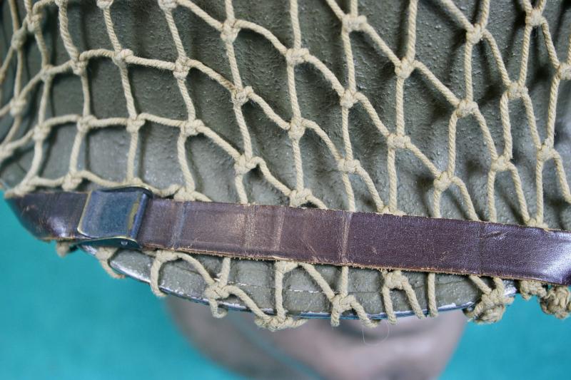 U.S. M1 Fixed Bale Helmet & Camouflage Netting