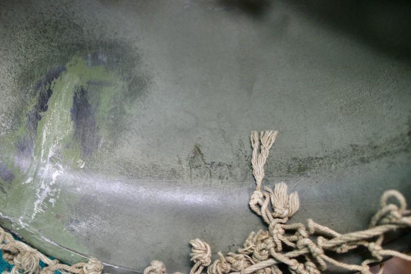 U.S. M1 Fixed Bale Helmet & Camouflage Netting