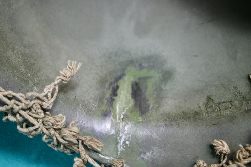 U.S. M1 Fixed Bale Helmet & Camouflage Netting