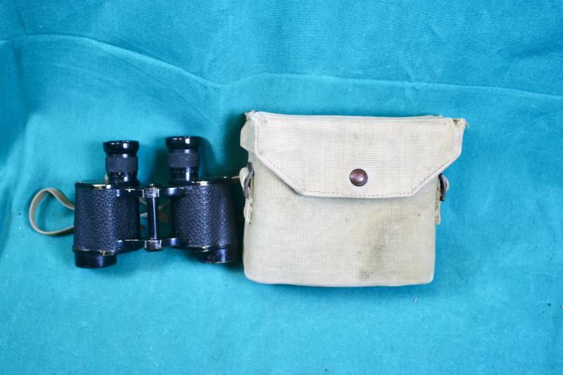 British No2 MKII 6x30 Binoculars &  Case