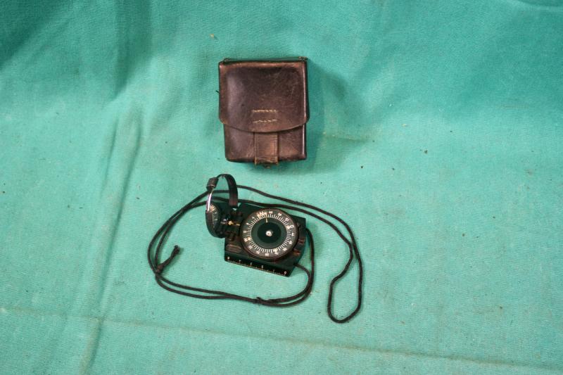 German  Bakelite Compass & Pouch