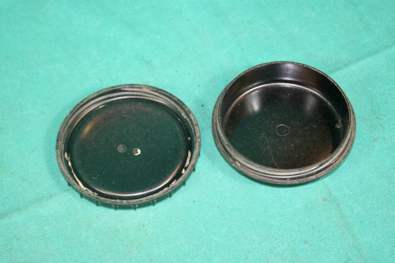 German Black Bakelite Butter Dish