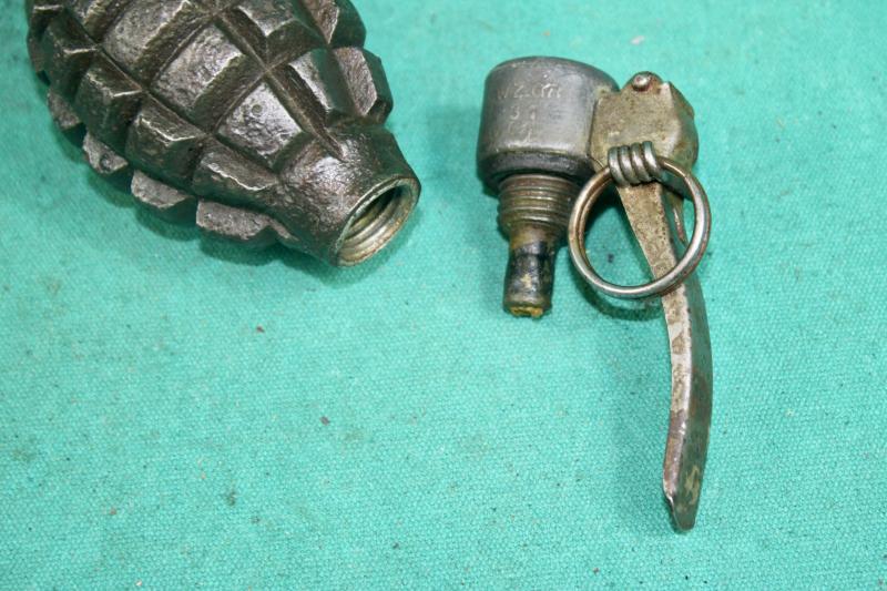 French WW2 Inert F1 Grenade