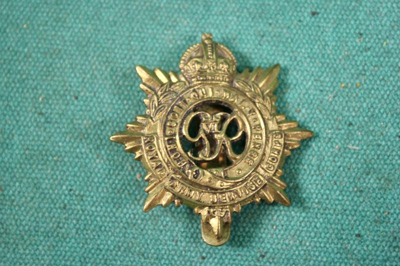 WW2 Royal Army Service Corps Cap Badge