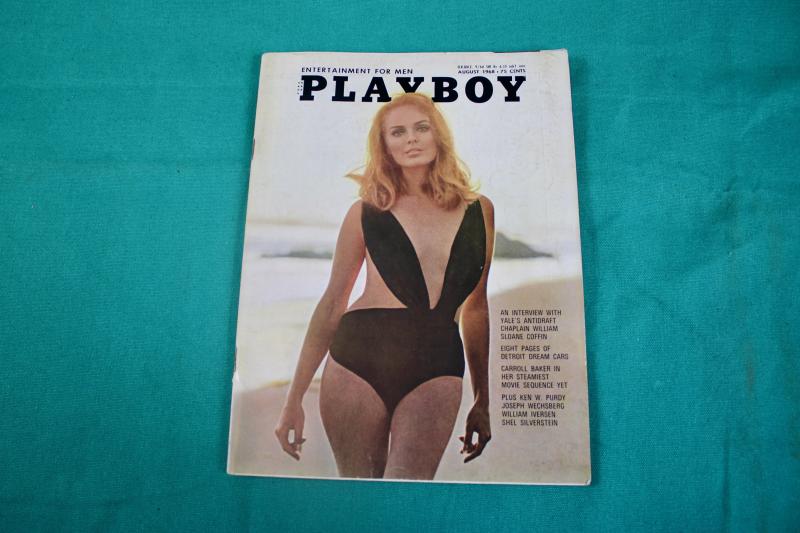 Vintage Playboy Magazine.    August 1968