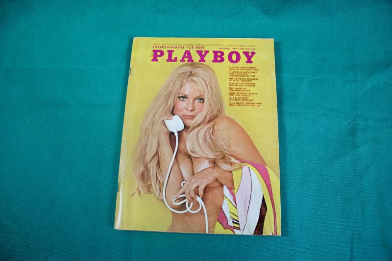 Vintage Playboy Magazine.    October 1969