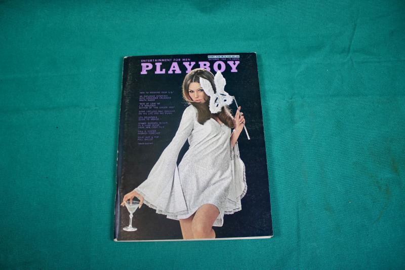 Vintage Playboy Magazine.    October 1968