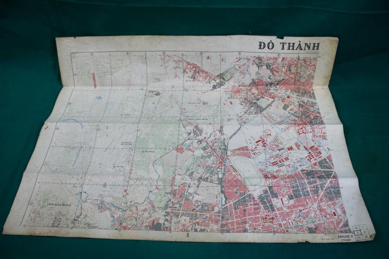 Vietnam Map Do Thanh      ( Saigon )