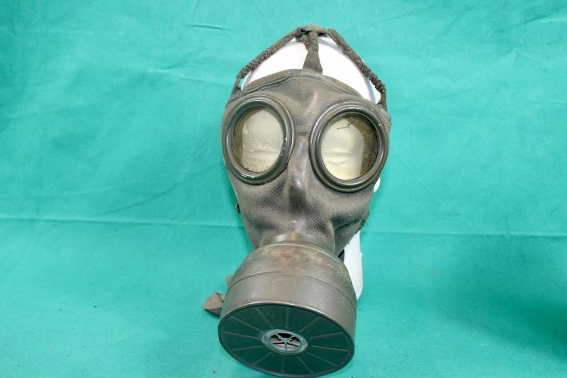 German Gas Mask & Canister