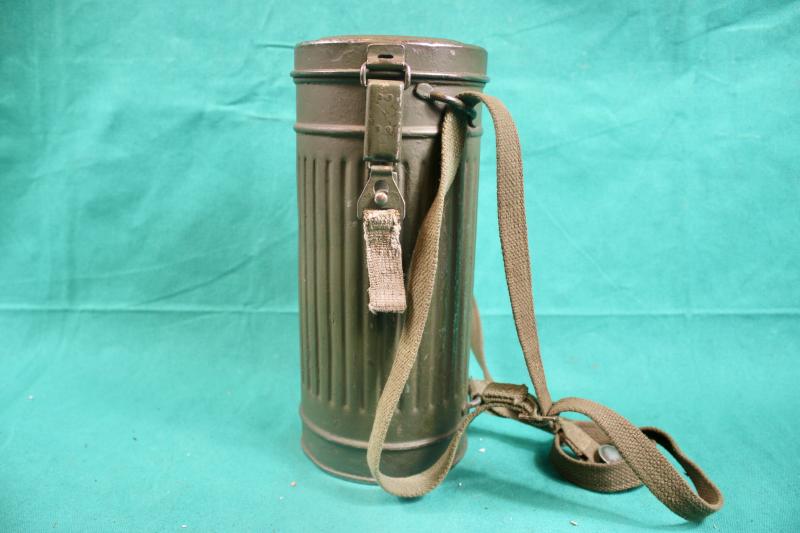 German Gas Mask & Canister
