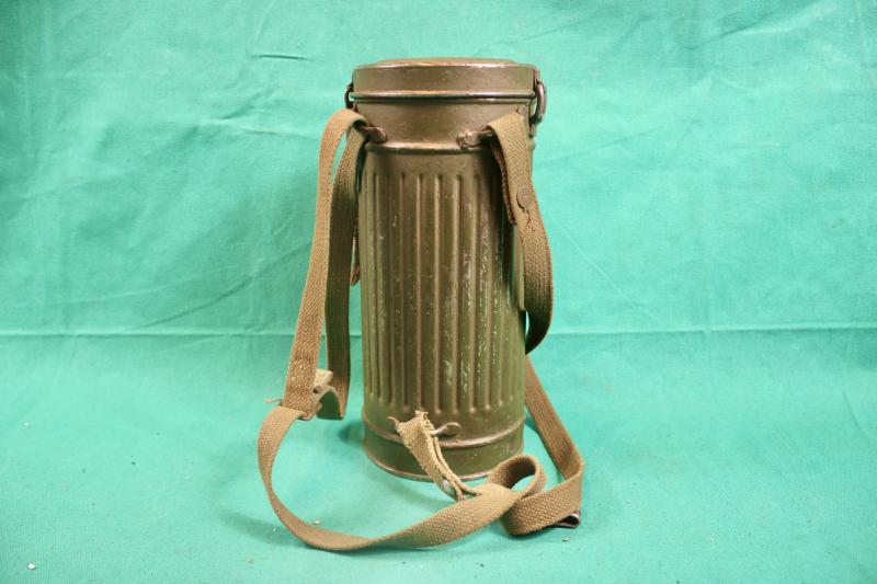 German Gas Mask & Canister