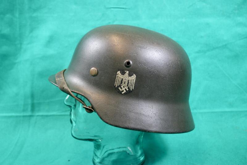 German Army Single Decal M35 Helmet