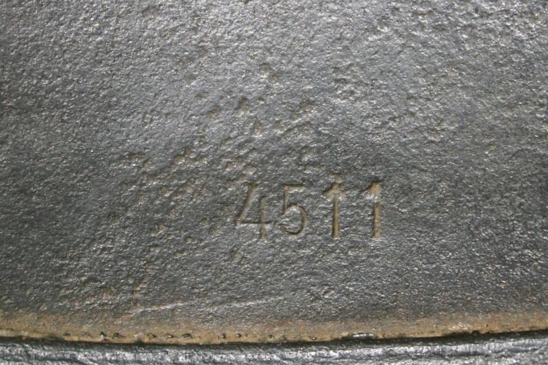 German Army Single Decal M35 Helmet