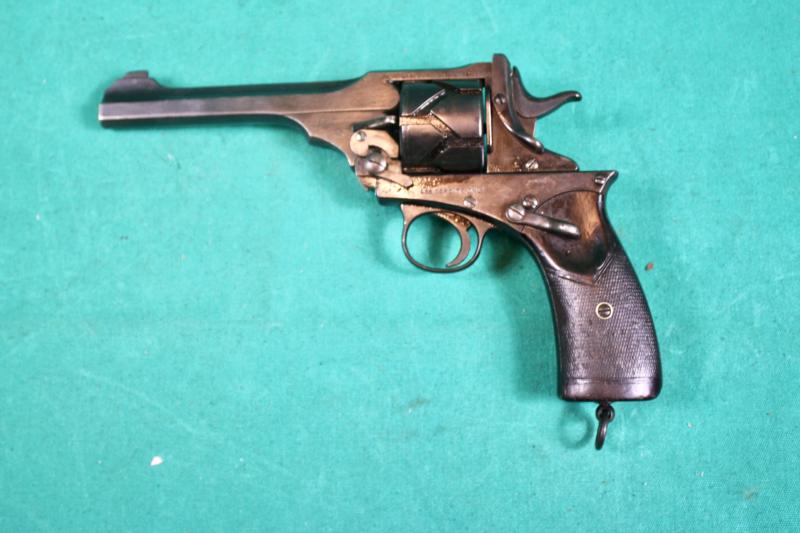 British Webley Fosebery Automatic Revolver ( Pre-EU/UK Deactivation )