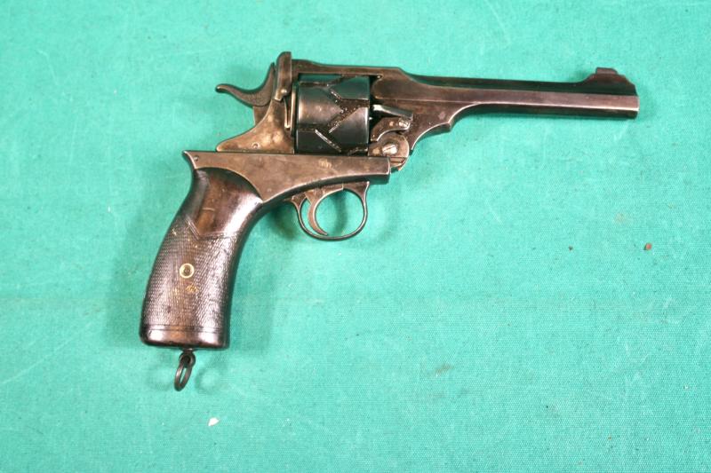 British Webley Fosebery Automatic Revolver ( Pre-EU/UK Deactivation )