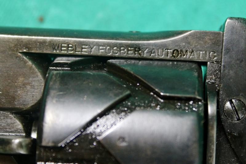 British Webley Fosebery Automatic Revolver ( Pre-EU/UK Deactivation )